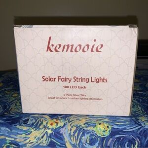 Kemooi Solar Fairy String Lights - Silver